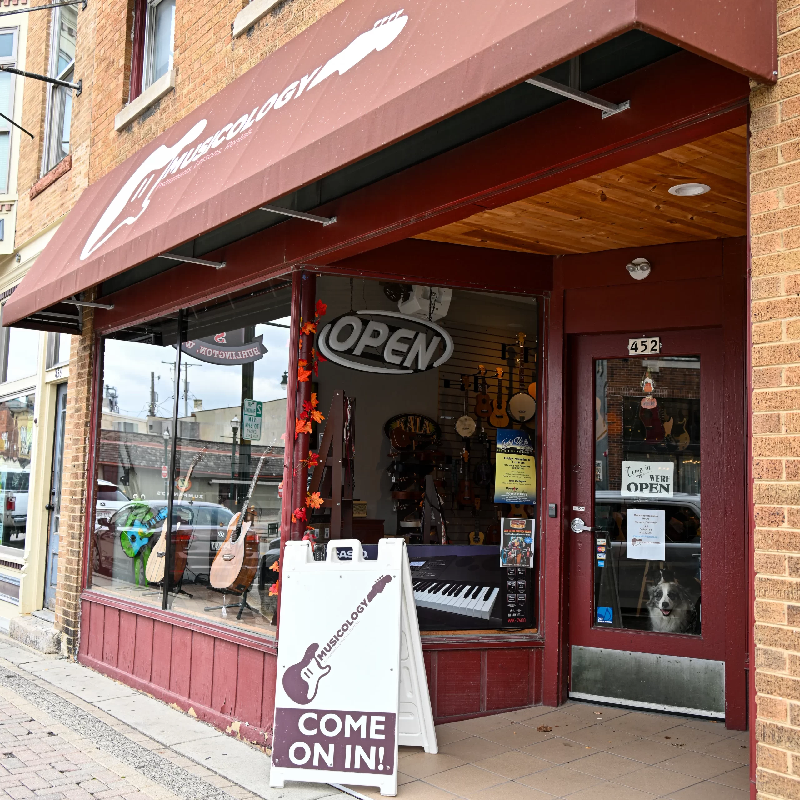 burlington wi music store